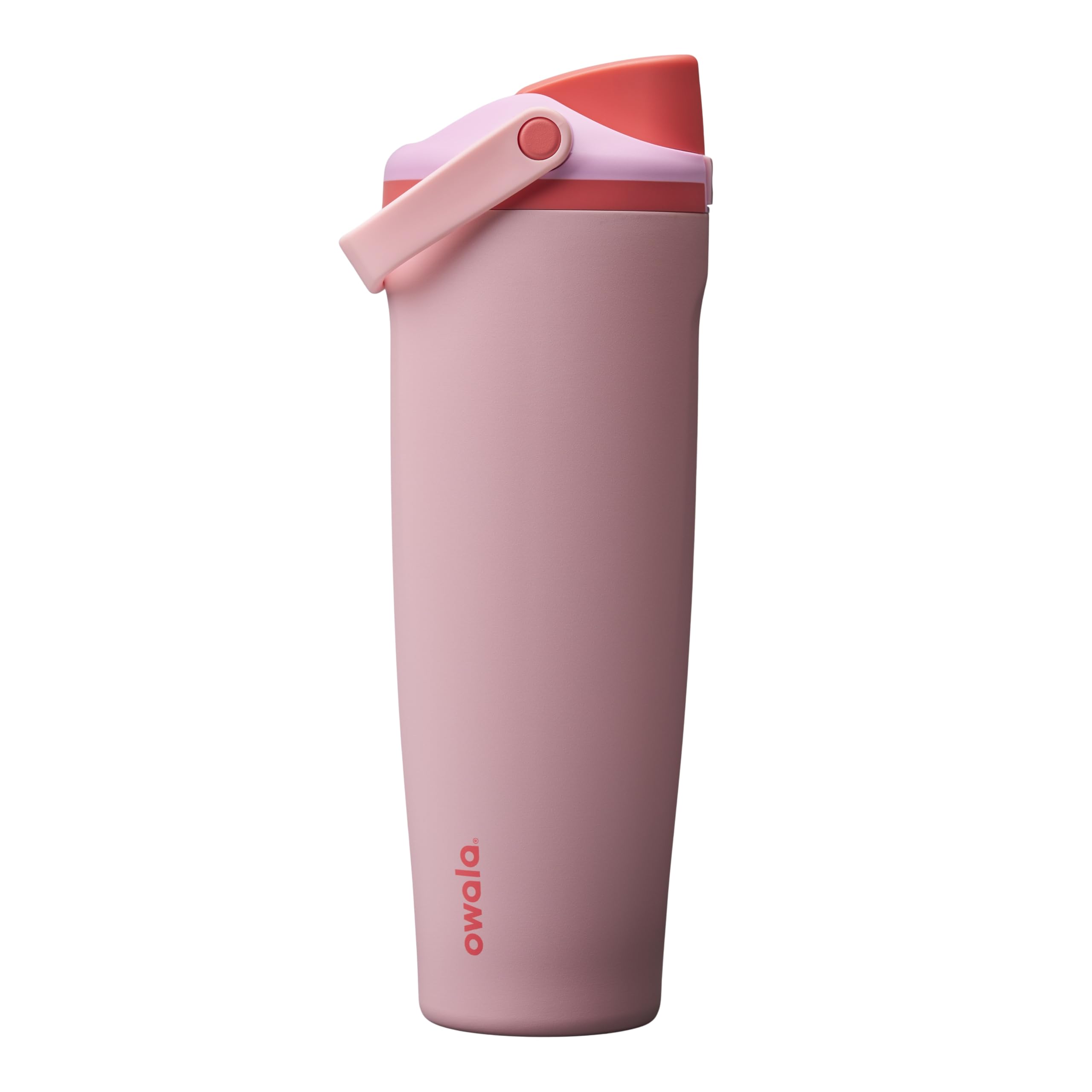 Owala FreeSip Sway Insulated Stainless Steel Water Bottle with Two-Way Spout, Built-In Straw and Bucket Handle, Made for Travel, School, and Sports, 40oz, BPA Free, Leak Proof, Iced Breeze