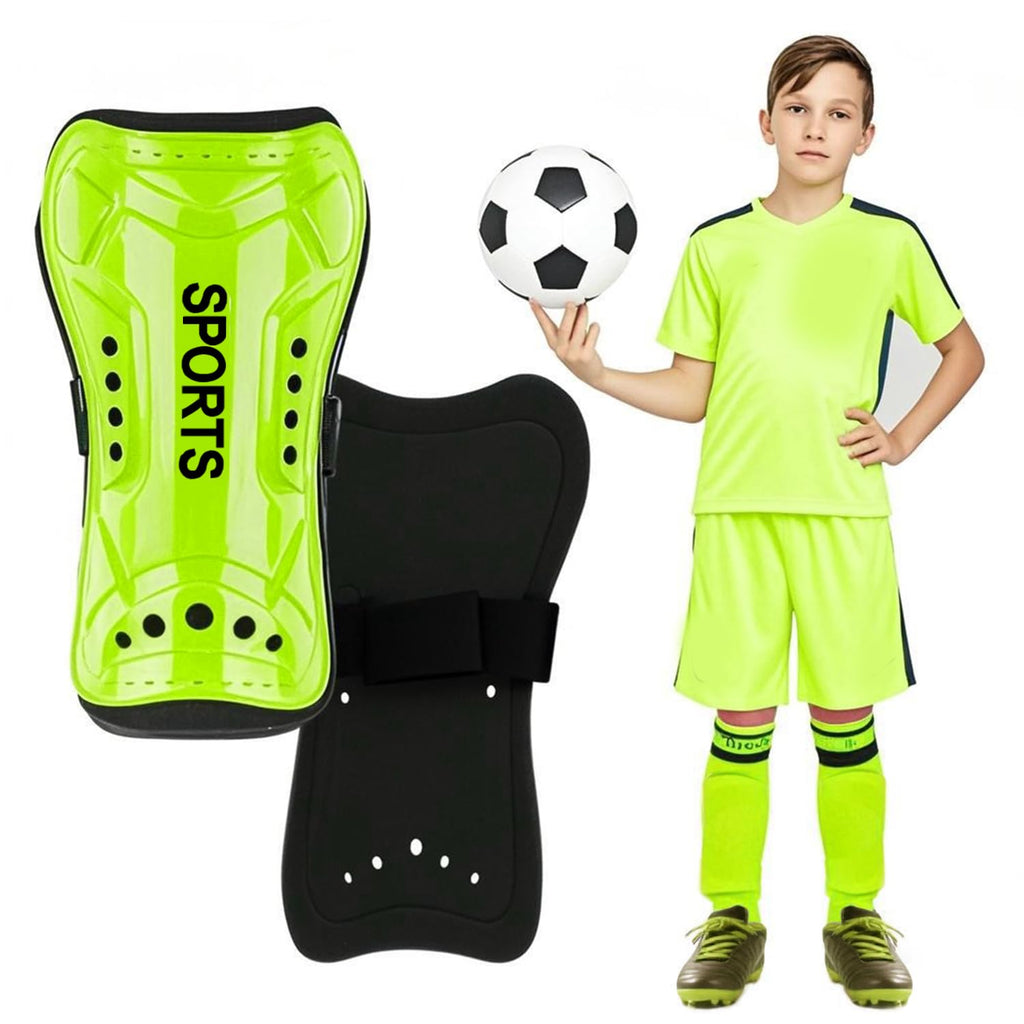 Youth Soccer Shin Guards for Kids Shin Pads Child Calf Protective Gear Protective Soccer Equipment for Boys Girls Children 3-15 Years Old