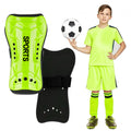 Youth Soccer Shin Guards for Kids Shin Pads Child Calf Protective Gear Protective Soccer Equipment for Boys Girls Children 3-15 Years Old