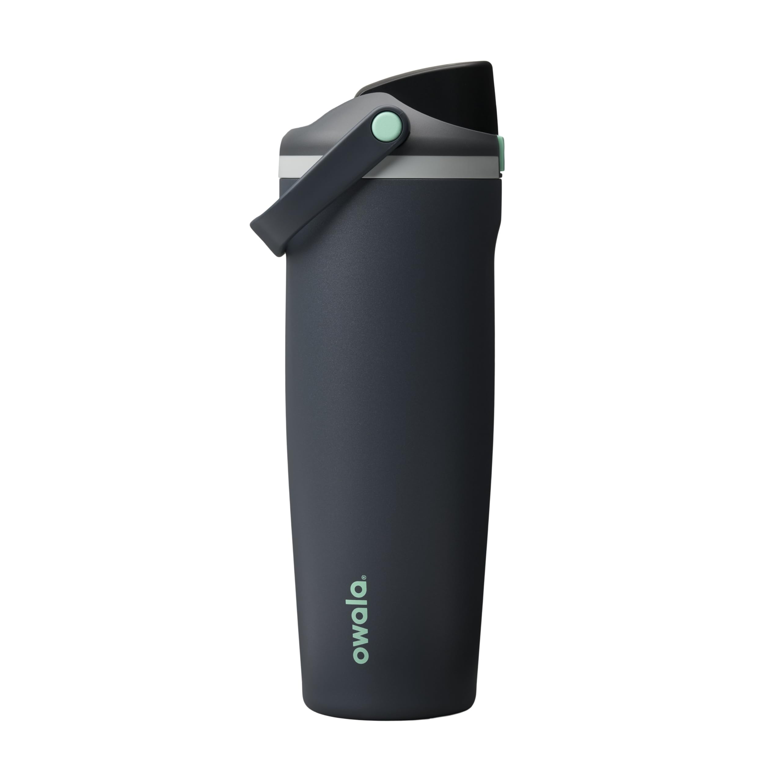 Owala FreeSip Sway Insulated Stainless Steel Water Bottle with Two-Way Spout, Built-In Straw and Bucket Handle, Made for Travel, School, and Sports, 40oz, BPA Free, Leak Proof, Iced Breeze