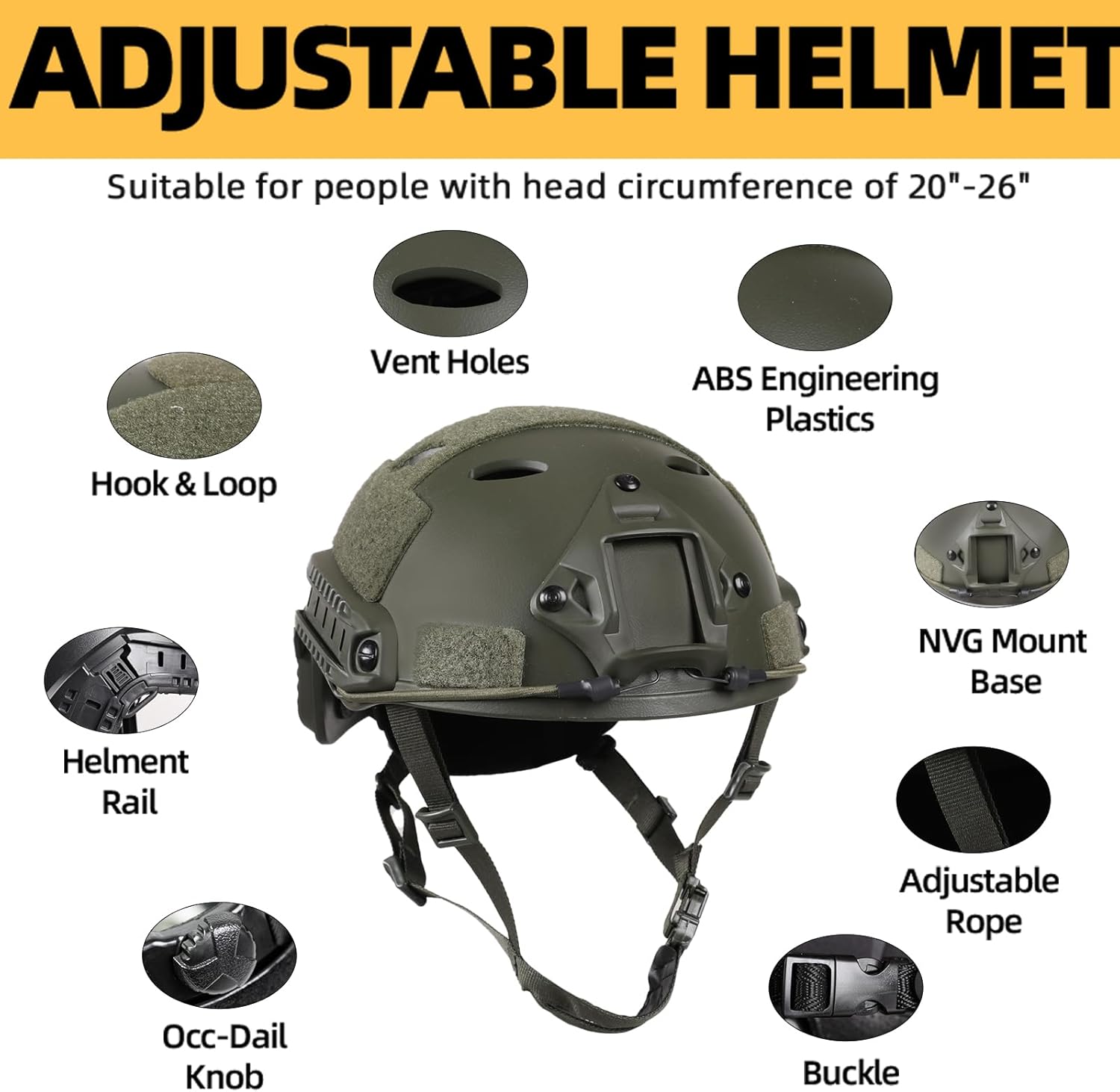 Tactical Helmet with Headset,Adjustable Helmet with Helmet Cover and Fcae Mask for Cosplay Military Tactical Airsoft Gear