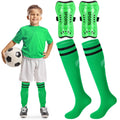 Syhood Soccer Shin Guards and Socks for Toddler Kids Youth, Lightweight Soccer Shin Pads Protective Defender Gear for 3-5, 5-10, 10-15 Years Old Children Teen Boys Girls Sports Game