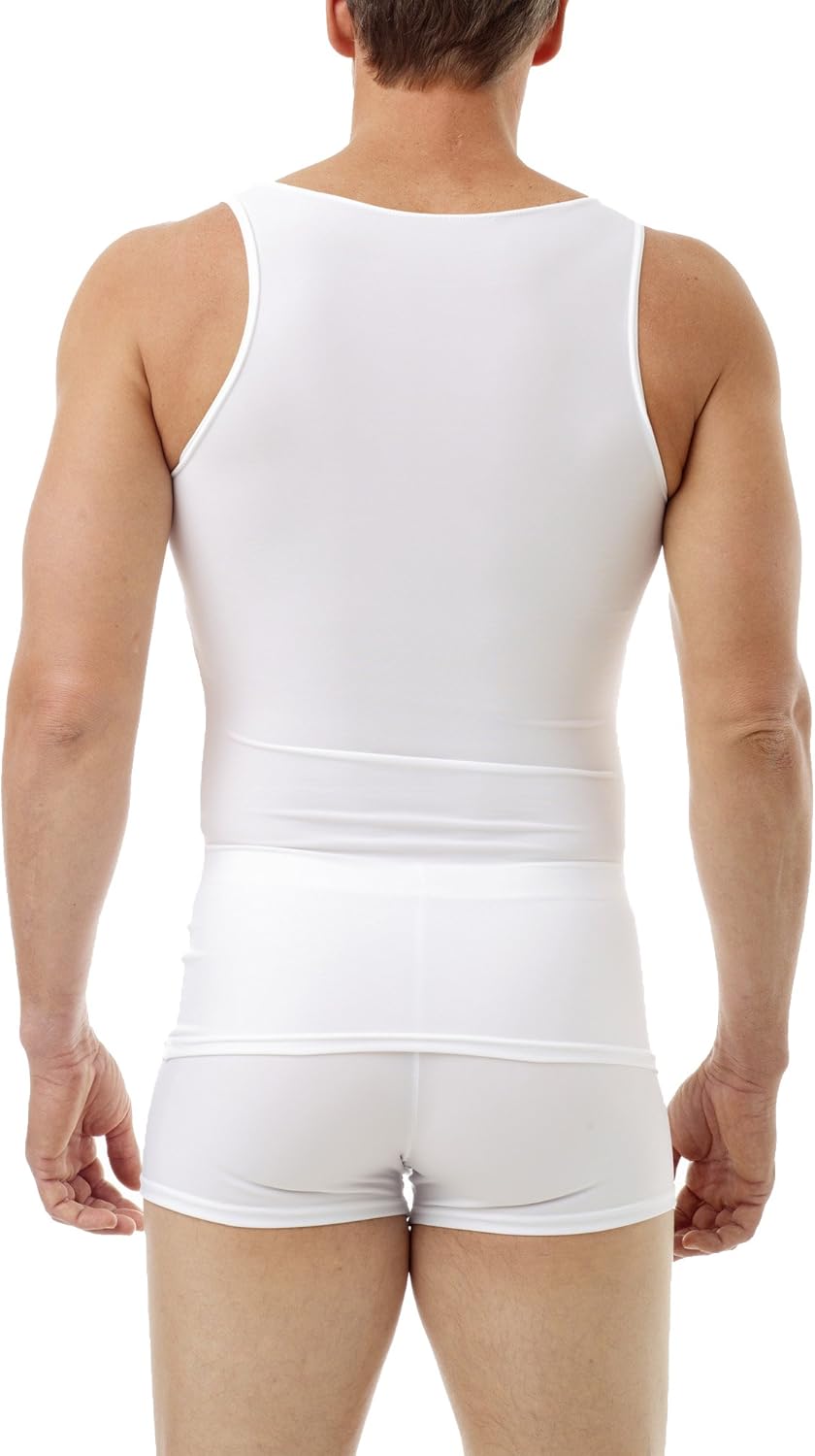 Underworks Mens Microfiber High Performance Compression Tank for Workouts, Sports Training and Shaping 3-Pack