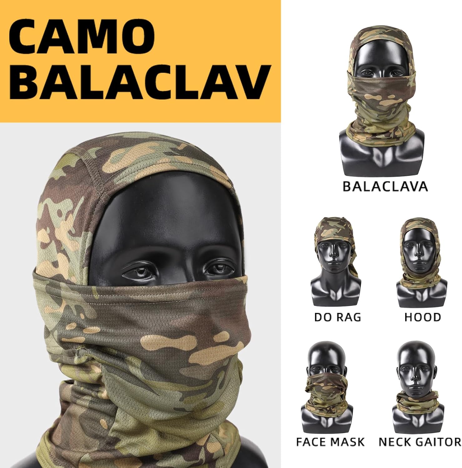 Tactical Helmet with Headset,Adjustable Helmet with Helmet Cover and Fcae Mask for Cosplay Military Tactical Airsoft Gear