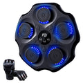 Music Boxing Machine, Smart Bluetooth Music Punching Machine with Gloves, Large Size Wall Mounted Electronic Boxing Target for Adults Kids, 9 Modes & 9 Speeds